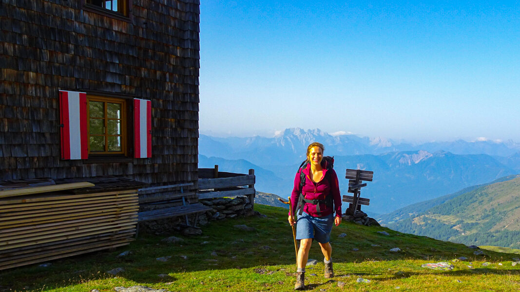 7 gut gelaunt starten wir in den Tag Kreuzeck Höhenweg Schütt 7 gut gelaunt starten wir in den Tag Kreuzeck Höhenweg Schütt