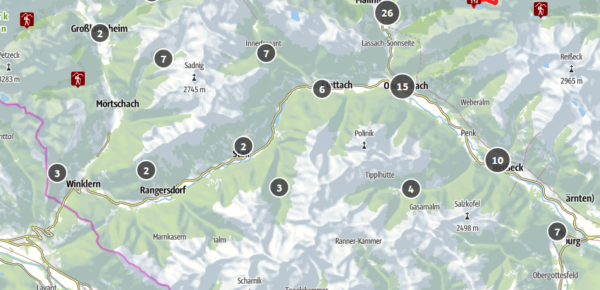 Touren mehr » Hohe Tauern Kärnten