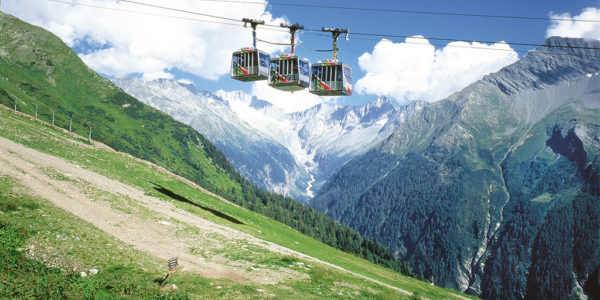 Ankogel-Bergbahn im Sommer Ankogel-Bergbahn im Sommer