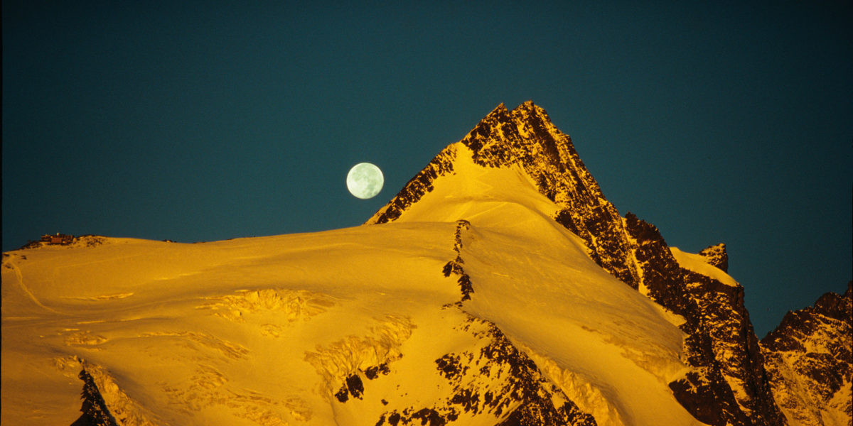 Glockner bei Vollmond - Mussnig