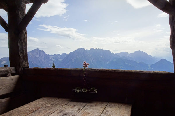 11 Wunderschöne Aussicht in die LIenzer Dolomiten Kreuzeck Höhenweg Schütt