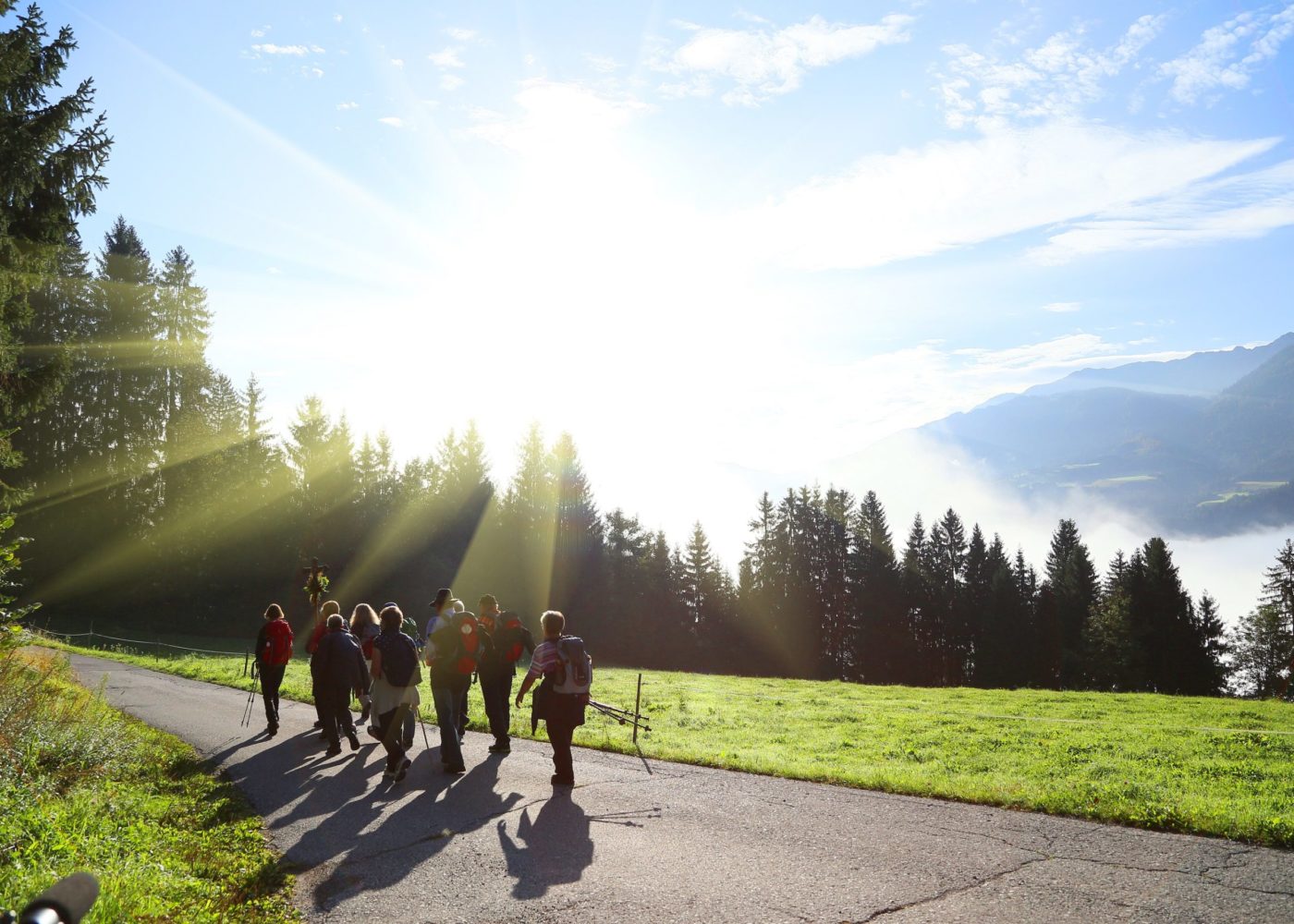 Pilgern am Jakobsweg c) G. Jagoutz